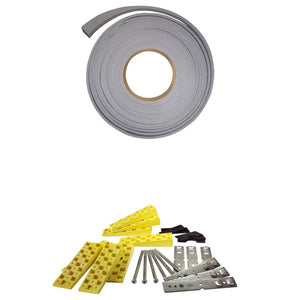 Ytterdörr vit 98x200 cm PVC