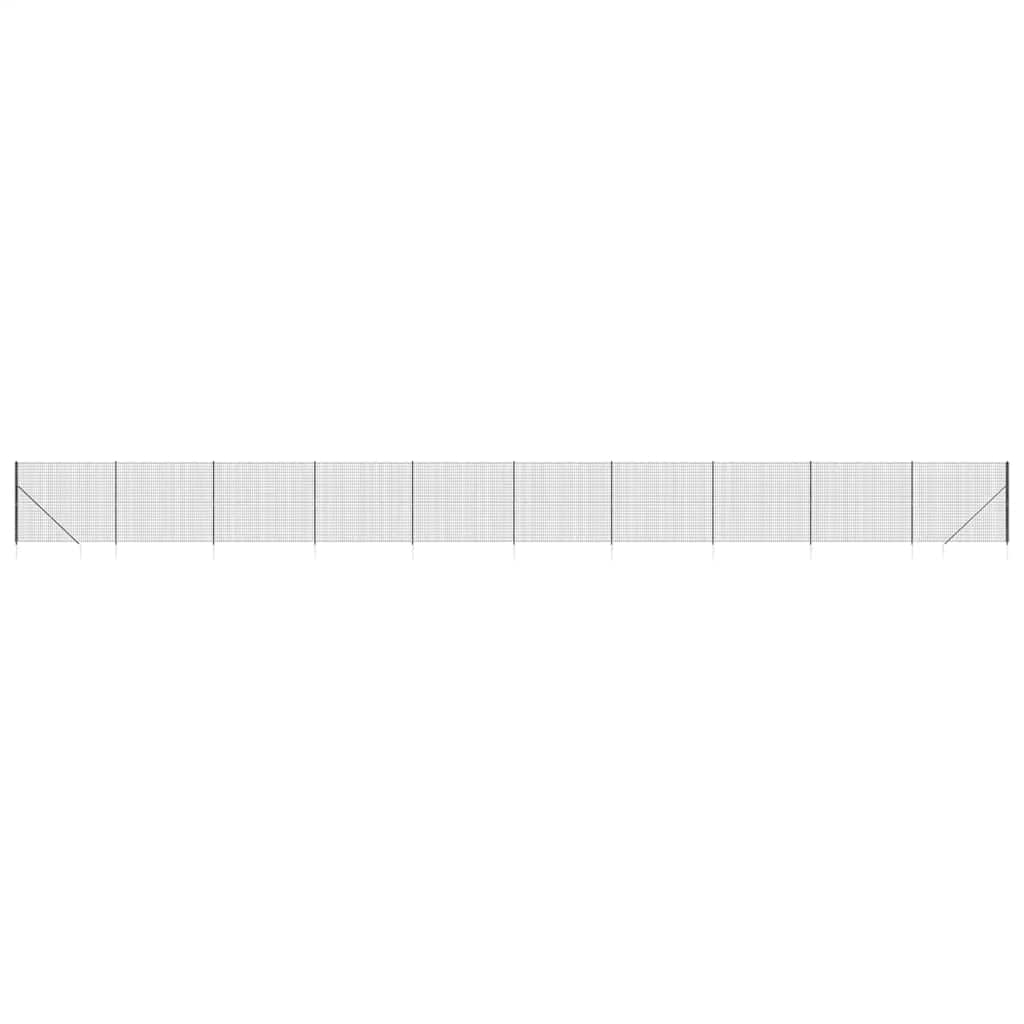 Stängsel med markspett antracit 2x25 m