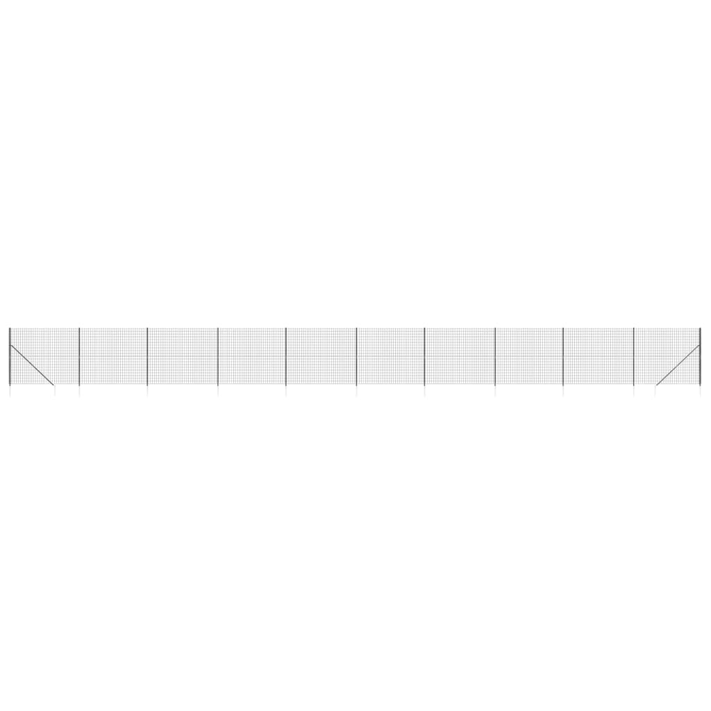 Stängsel med markspett antracit 1,6x25 m