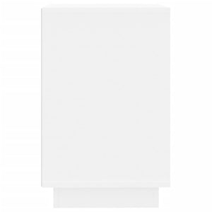 Byrå vit 102x35x60 cm konstruerat trä