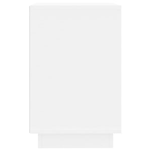 Byrå vit 102x35x55 cm konstruerat trä