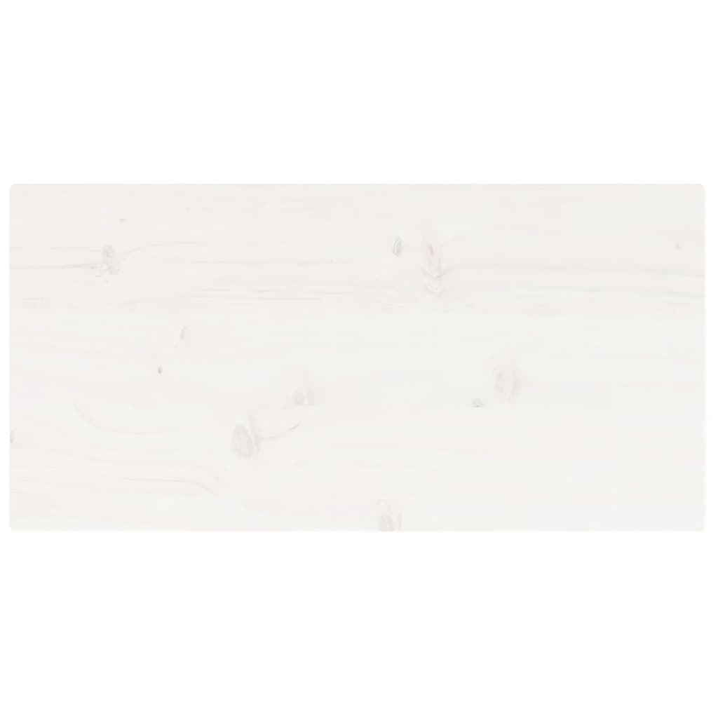 Bordsskiva 80x40x2,5 cm massiv furu rektangulär