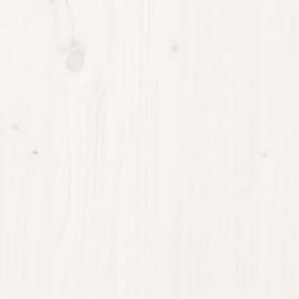 Skrivbordsskiva vit 110x60x2,5 cm massiv furu