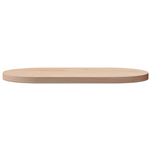 Bordsskiva 60x30x2,5 cm massivt trä furu oval