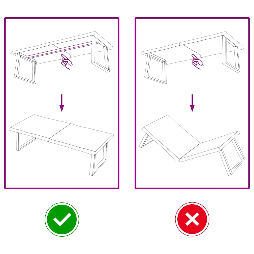 Bordsskiva ljusbrun 140x60x(2-4) cm massivt trä levande kant