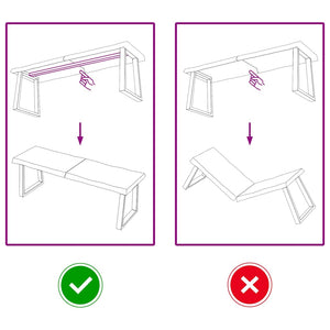 Bordsskiva mörkbrun 120x40x(2-4) cm massivt trä levande kant