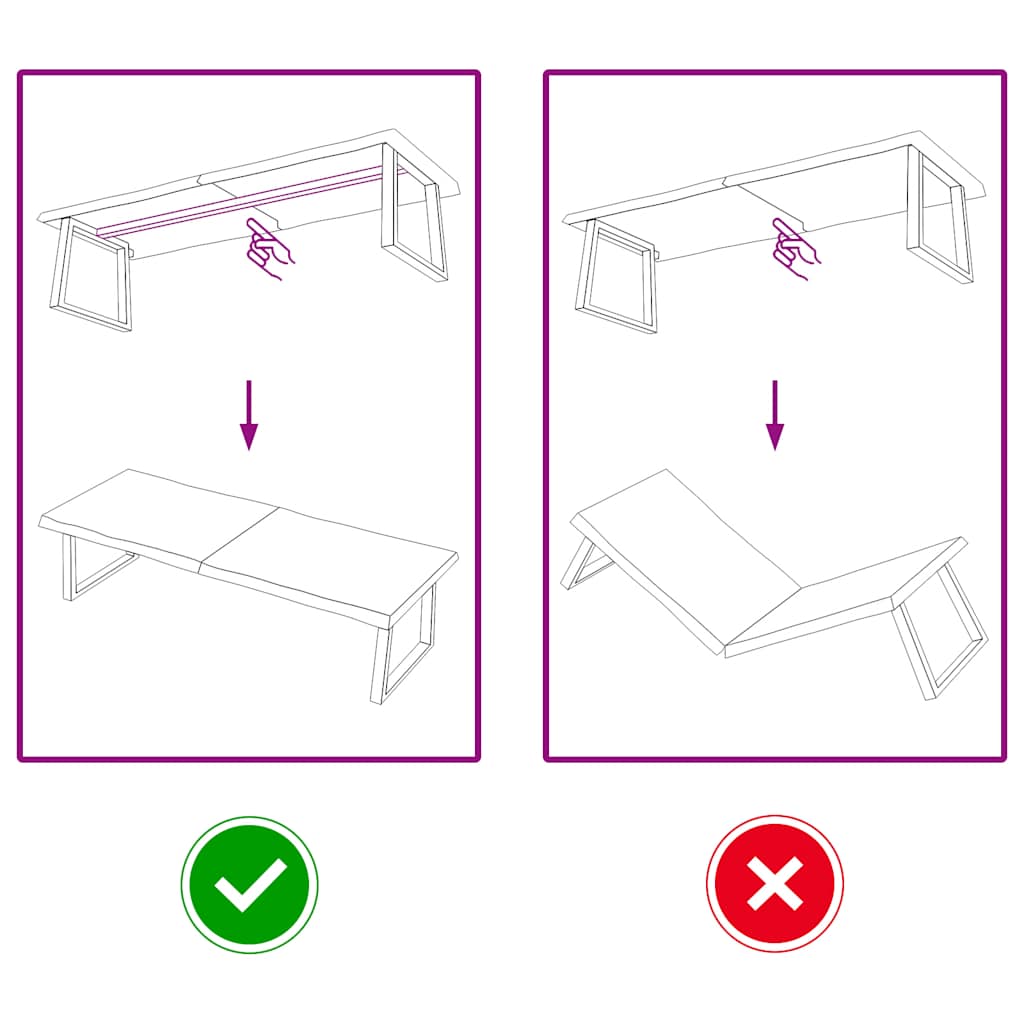 Bordsskiva mörkbrun 160x50x(2-4) cm massivt trä levande kant