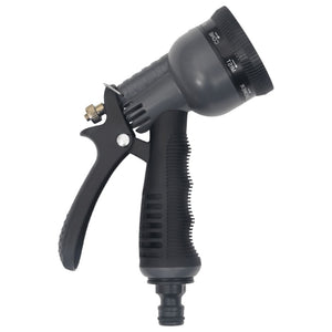 Slang med sprutmunstycke silver 0,6" 15 m rostfritt stål