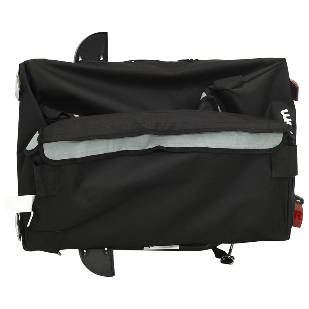 Cykelvagn svart och grå 30 kg järn