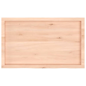 Bordsskiva 100x60x(2-4) cm obehandlad massiv ek