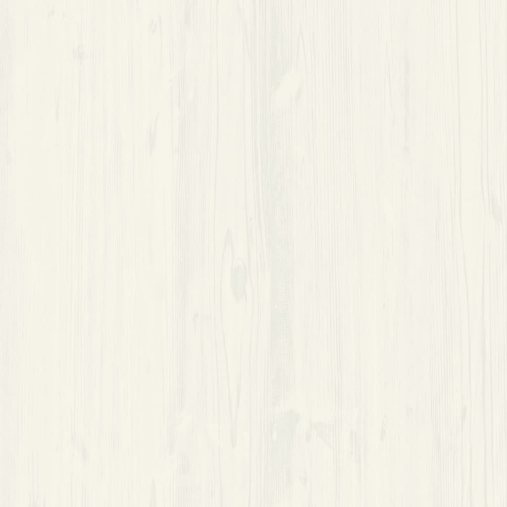 Tv-bänk VIGO vit 156x40x40 cm massiv furu