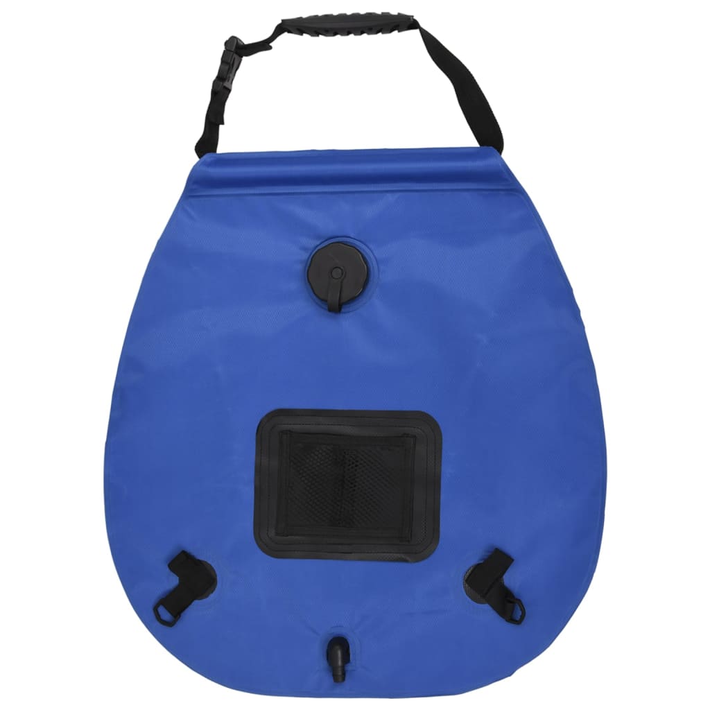 Campingduschpåse blå 20 L PVC