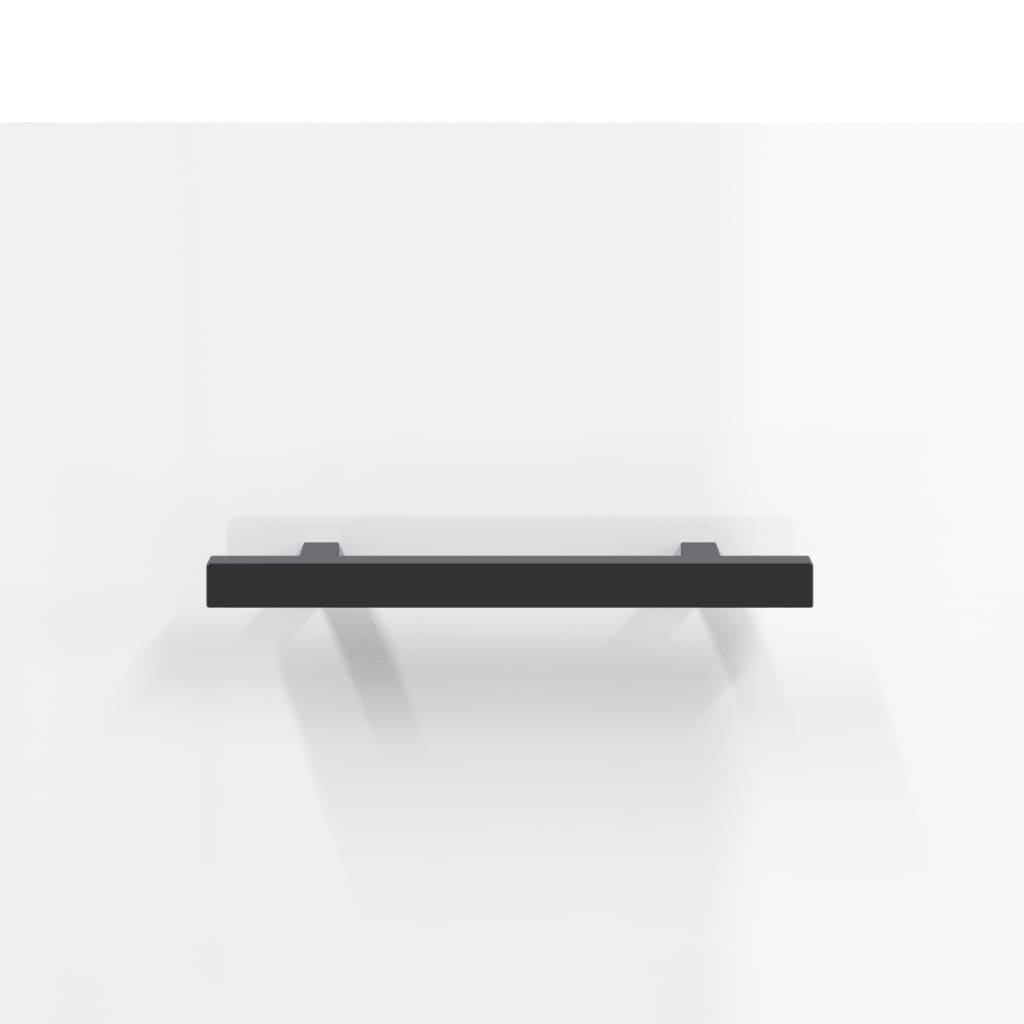 Skänk vit högglans 69,5x34x90 cm konstruerat trä