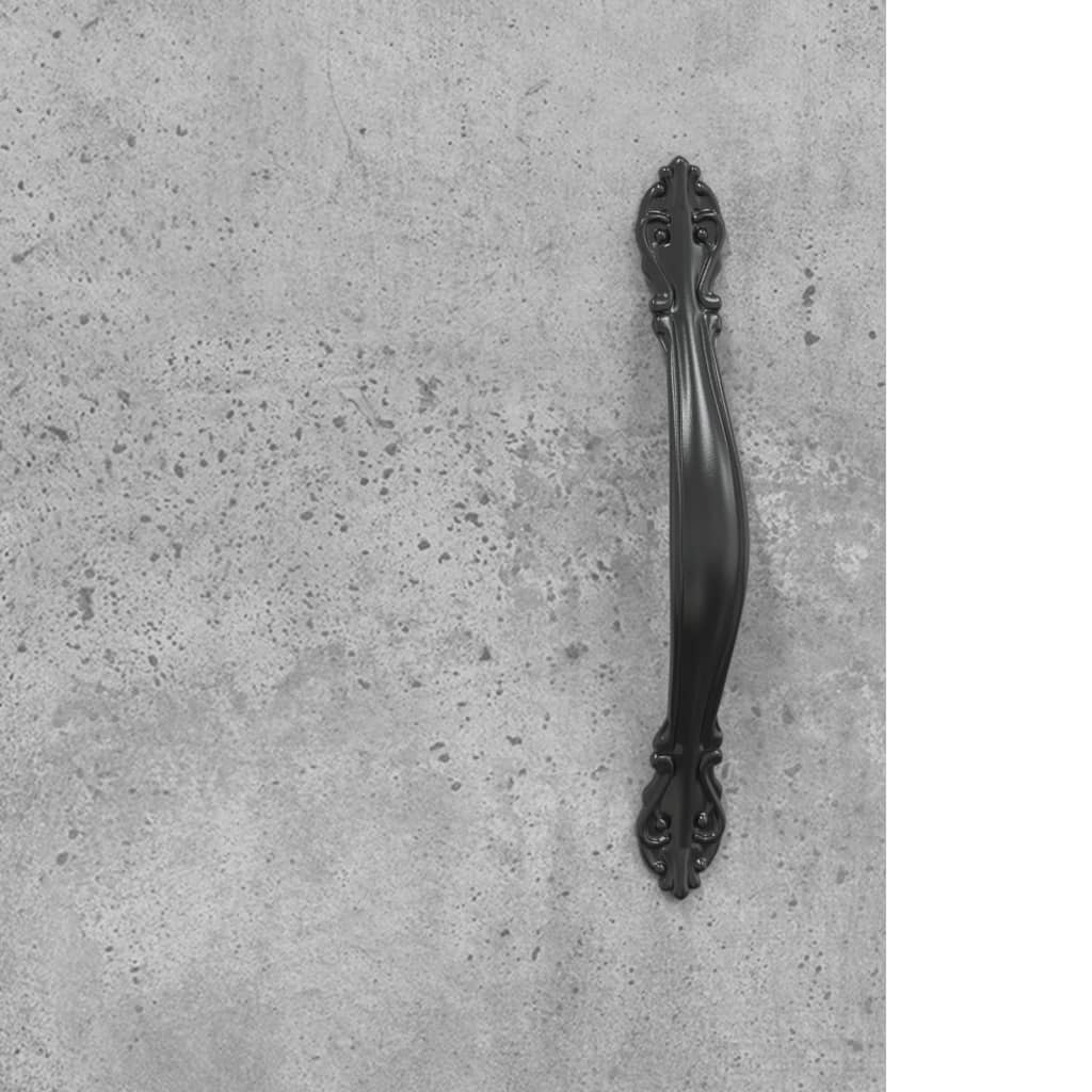 Skåp betonggrå 34,5x34x90 cm konstruerat trä