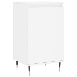 Byråer 2 st vit 40x35x70 cm konstruerat trä