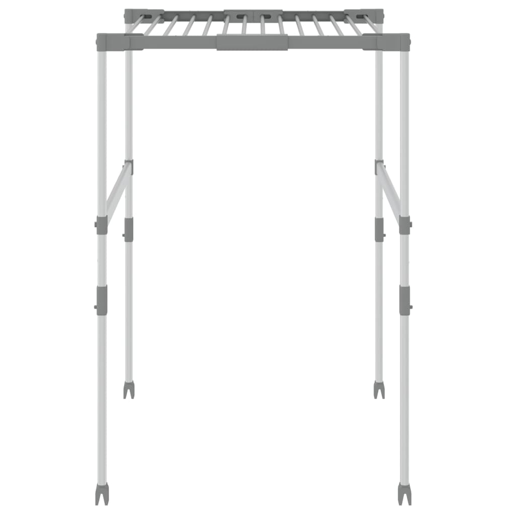 Torkställ 83x (50-55) x (40-85) cm aluminium