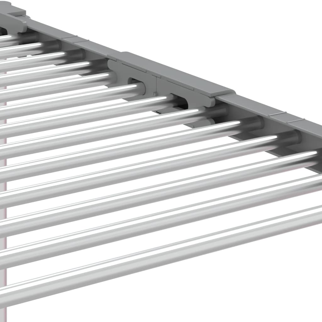 Torkställ 83x (50-55) x (40-85) cm aluminium