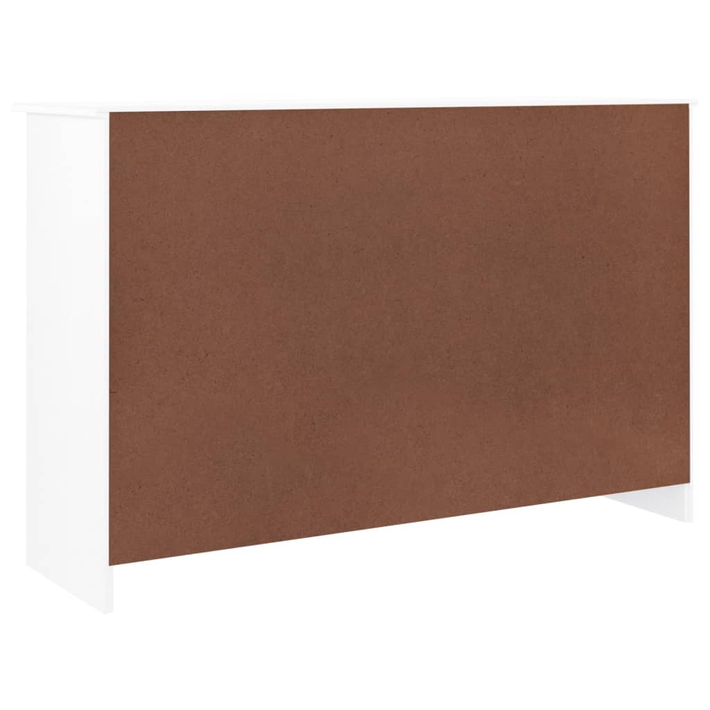 Byrå ALTA vit 112x35x73 cm massiv furu