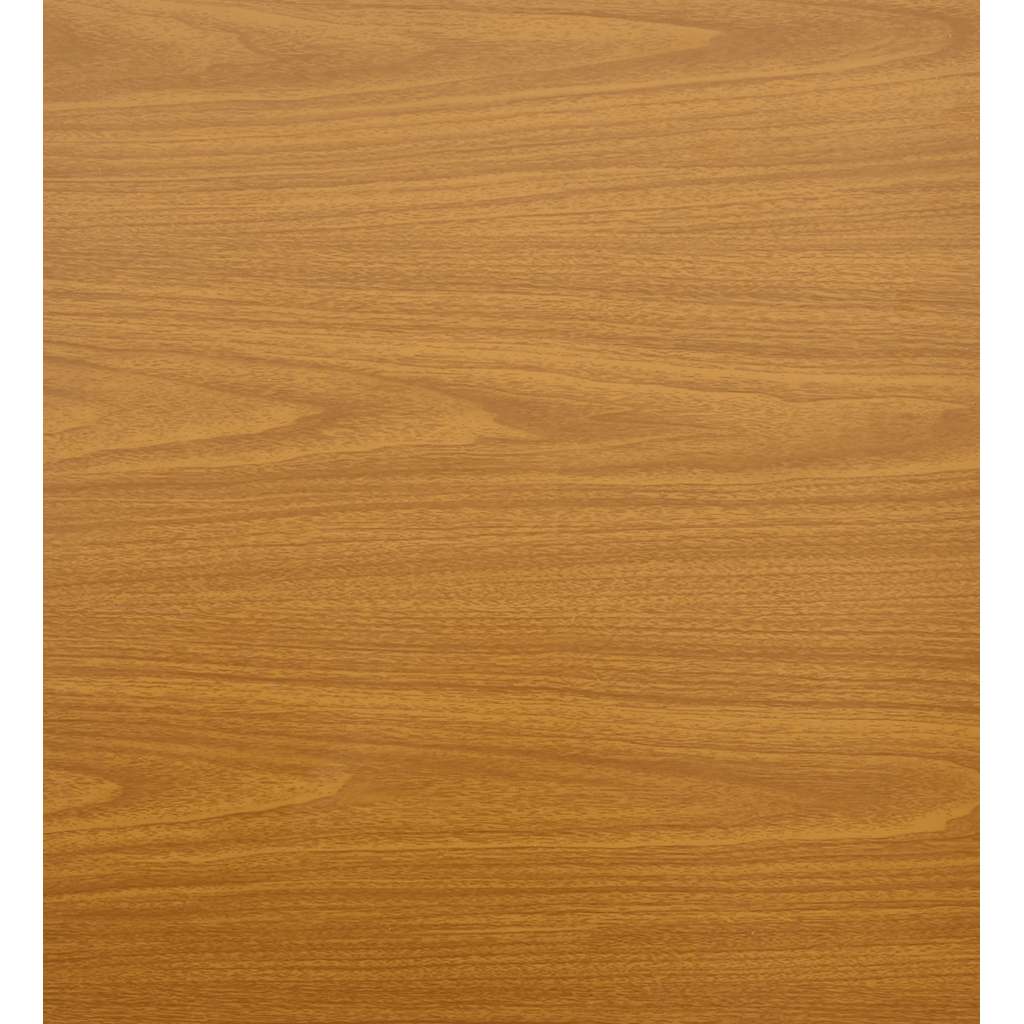 Trädgårdsbod med förlängt tak ljusbrun 277x107x181 cm stål