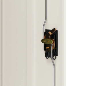 Dokumentskåp vit 90x40x105 cm stål