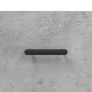 Sängbord 2 st betonggrå 40x35x47,5 cm konstruerat trä