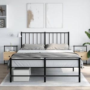 Sängbord väggmonterat 2 st sonoma-ek 35x30x51cm konstruerat trä