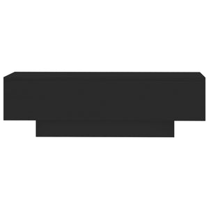 Soffbord svart 100x49,5x31 cm konstruerat trä