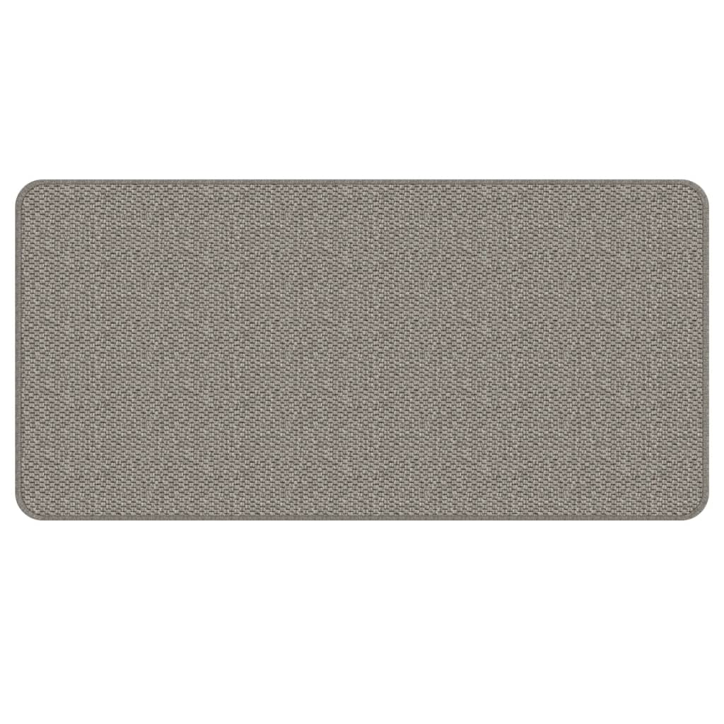Gångmatta sisallook silver 50x100 cm