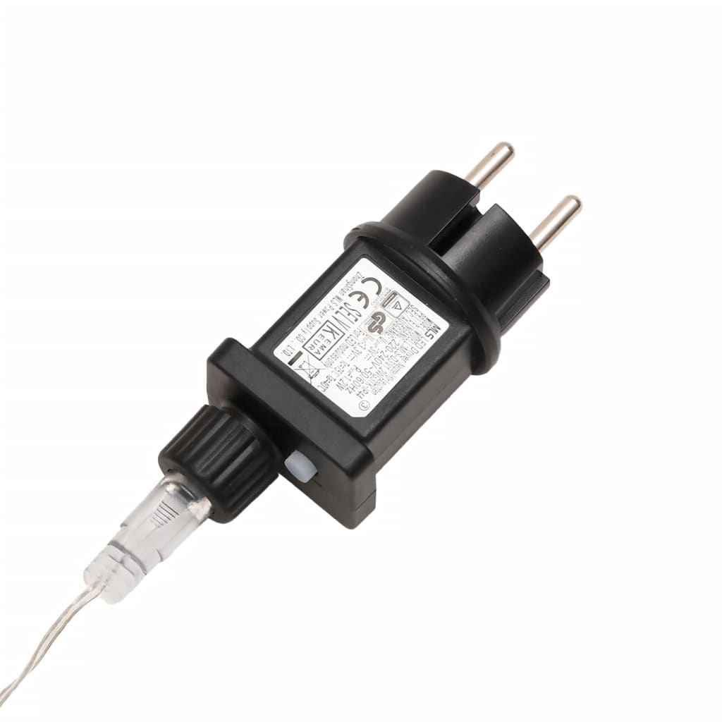 Stjärnor med LED-belysning 3 st vikbar vit 43 cm