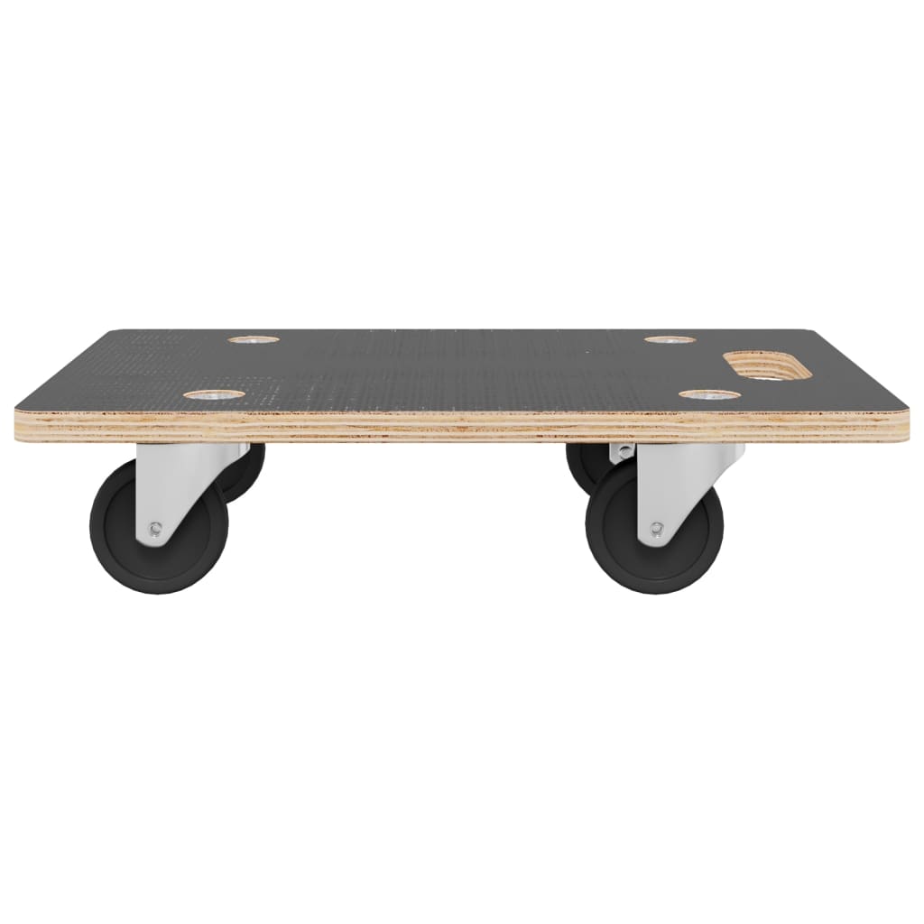 Transportplattor 2 st rektangulär 60x40x11,5 cm 250 kg