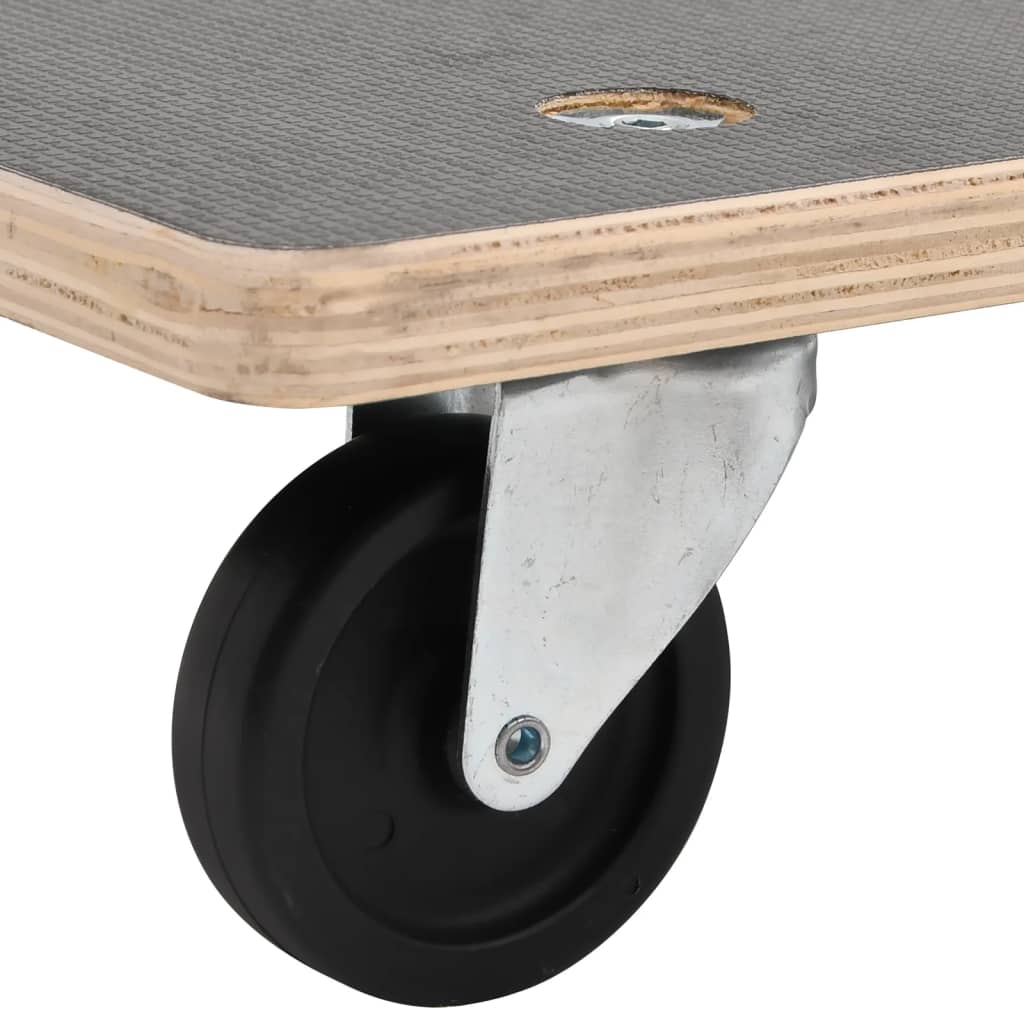 Transportplattor 2 st rektangulär 60x40x11,5 cm 250 kg