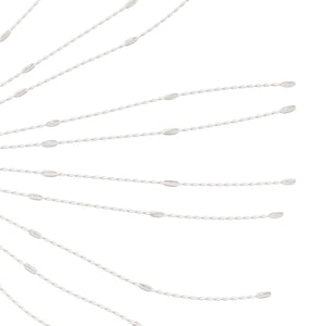 Julbelysning 8 st 140 LED blå 17 cm