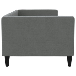 Dagbädd mörkgrå 80x200 cm tyg