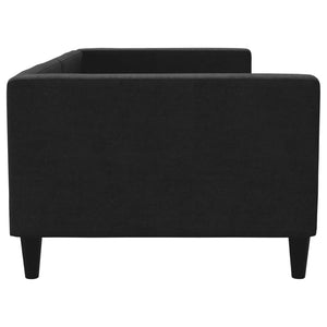 Dagbädd svart 90x200 cm tyg