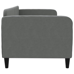 Dagbädd mörkgrå 80x200 cm tyg