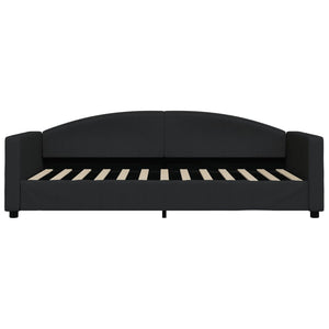 Dagbädd svart 90x200 cm tyg