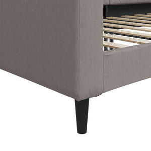 Dagbädd taupe 80x200 cm tyg