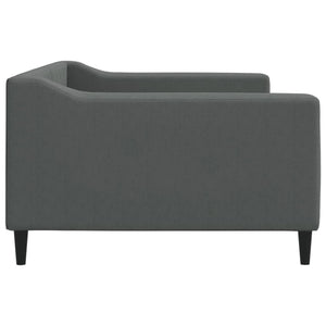 Dagbädd mörkgrå 100x200 cm tyg