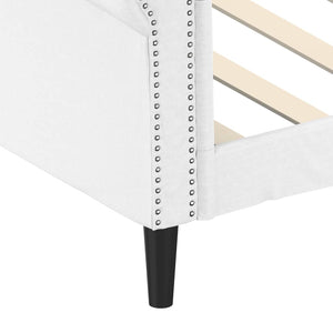 Dagbädd vit 90x200 cm konstläder