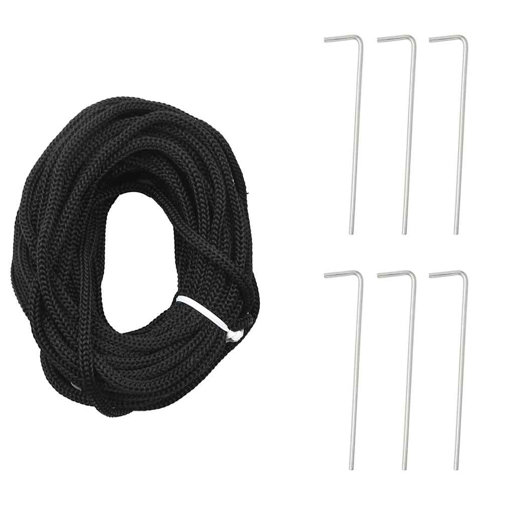 LED julgran på flaggstång 200 LED kallvit 180 cm