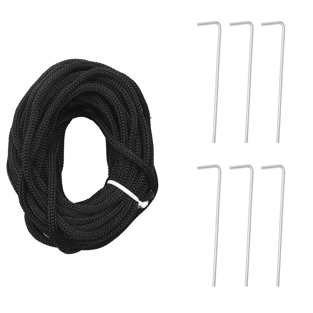 LED julgran på flaggstång 200 LED flerfärgad 180 cm