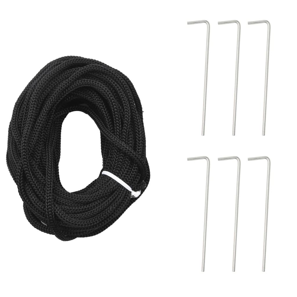 LED julgran på flaggstång 200 LED blå 180 cm