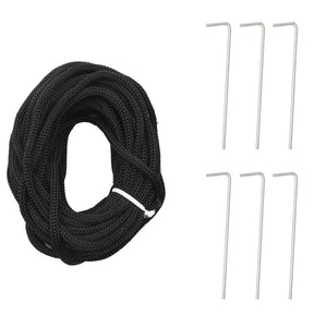 LED julgran på flaggstång 200 LED blå 180 cm