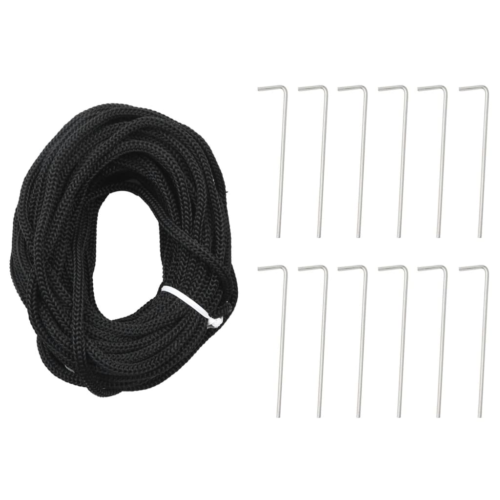 LED julgran på flaggstång 1534 LEDs kallvit 500 cm