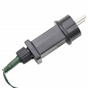 LED julgran på flaggstång 3000 LEDs kallvit 800 cm