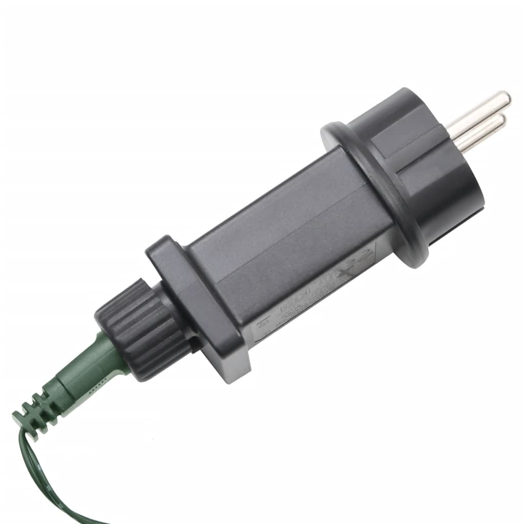 LED julgran på flaggstång 3000 LEDs färgglad 800 cm