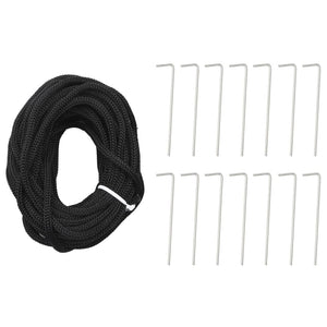 LED julgran på flaggstång 3000 LEDs färgglad 800 cm