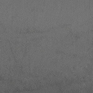 2-sitssoffa med prydnadskuddar mörkgrå 120 cm mikrofibertyg