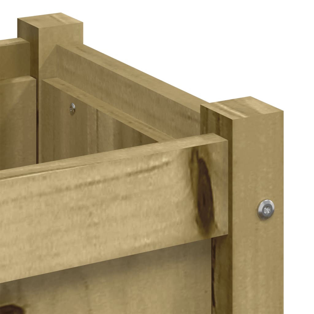 Odlingslåda med ben 70x31x70 cm impregnerat furu