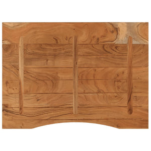 Bordsskiva 110x80x2,5 cm rektangulär massiv akacia